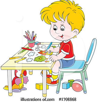 Coloring Clipart #1708868 by Alex Bannykh