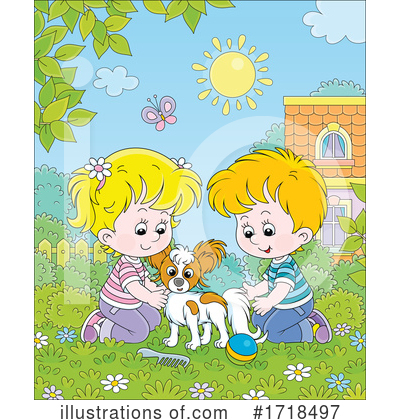 Royalty-Free (RF) Children Clipart Illustration by Alex Bannykh - Stock Sample #1718497