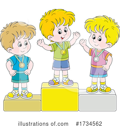 Royalty-Free (RF) Children Clipart Illustration by Alex Bannykh - Stock Sample #1734562