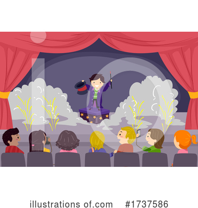 Stage Clipart #1737586 by BNP Design Studio
