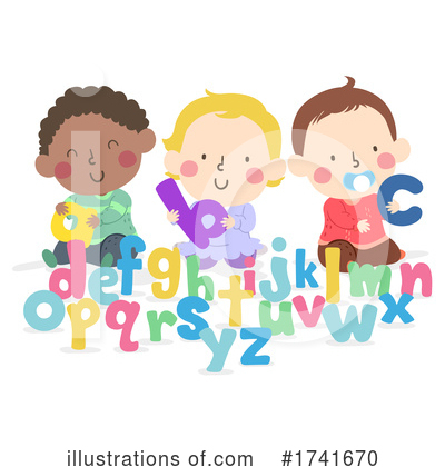 Royalty-Free (RF) Children Clipart Illustration by BNP Design Studio - Stock Sample #1741670
