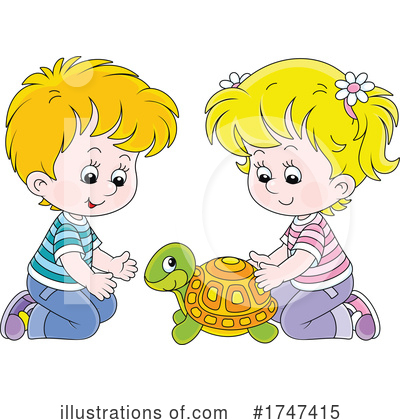 Royalty-Free (RF) Children Clipart Illustration by Alex Bannykh - Stock Sample #1747415