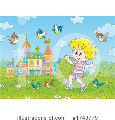 Royalty-Free (RF) Children Clipart Illustration by Alex Bannykh - Stock Sample #1749779