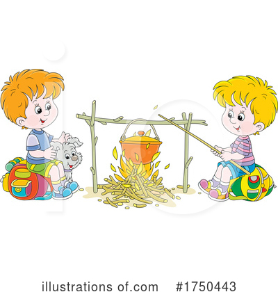Royalty-Free (RF) Children Clipart Illustration by Alex Bannykh - Stock Sample #1750443