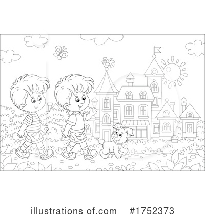 Royalty-Free (RF) Children Clipart Illustration by Alex Bannykh - Stock Sample #1752373