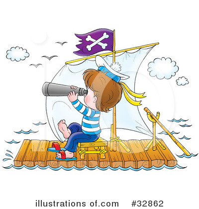 Royalty-Free (RF) Children Clipart Illustration by Alex Bannykh - Stock Sample #32862