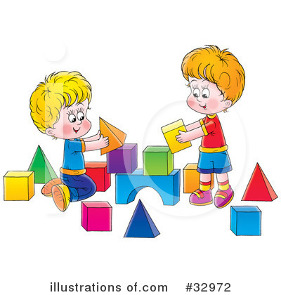 Play Room Clipart #32972 by Alex Bannykh