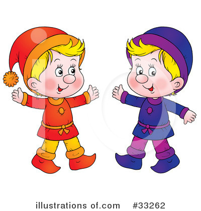 Royalty-Free (RF) Children Clipart Illustration by Alex Bannykh - Stock Sample #33262