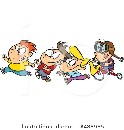 Royalty-Free (RF) Children Clipart Illustration by toonaday - Stock Sample #438985
