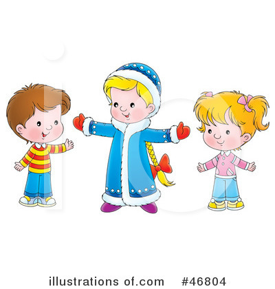 Royalty-Free (RF) Children Clipart Illustration by Alex Bannykh - Stock Sample #46804