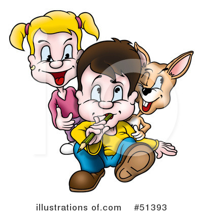 Royalty-Free (RF) Children Clipart Illustration by dero - Stock Sample #51393