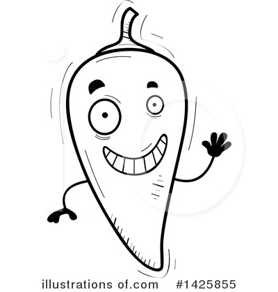 Royalty-Free (RF) Chile Pepper Clipart Illustration by Cory Thoman - Stock Sample #1425855
