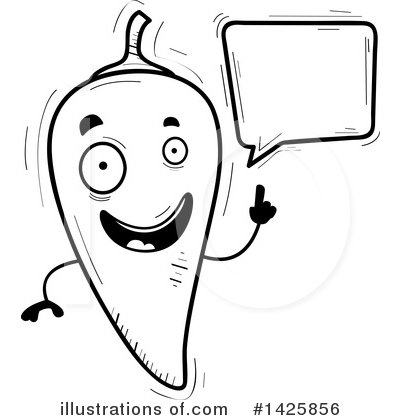 Royalty-Free (RF) Chile Pepper Clipart Illustration by Cory Thoman - Stock Sample #1425856
