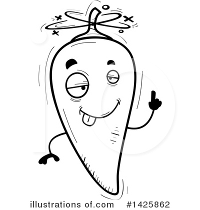Royalty-Free (RF) Chile Pepper Clipart Illustration by Cory Thoman - Stock Sample #1425862