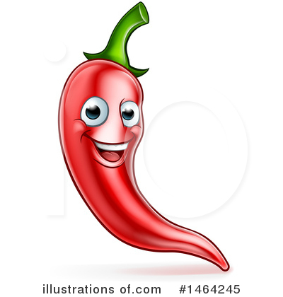 Chili Pepper Clipart #1464245 by AtStockIllustration