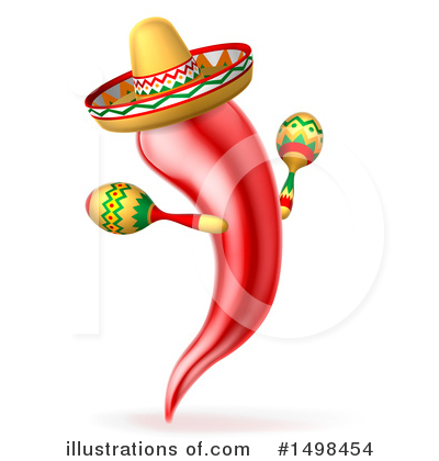 Royalty-Free (RF) Chile Pepper Clipart Illustration by AtStockIllustration - Stock Sample #1498454