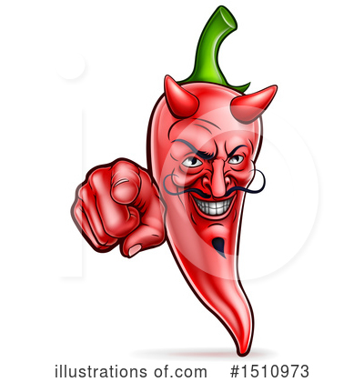 Royalty-Free (RF) Chile Pepper Clipart Illustration by AtStockIllustration - Stock Sample #1510973