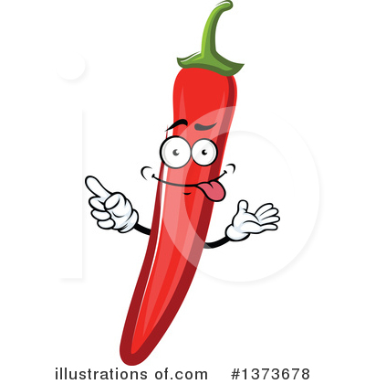 Royalty-Free (RF) Chili Clipart Illustration by Vector Tradition SM - Stock Sample #1373678