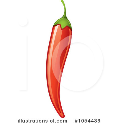 Royalty-Free (RF) Chili Pepper Clipart Illustration by TA Images - Stock Sample #1054436
