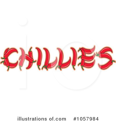 Royalty-Free (RF) Chili Pepper Clipart Illustration by Lal Perera - Stock Sample #1057984