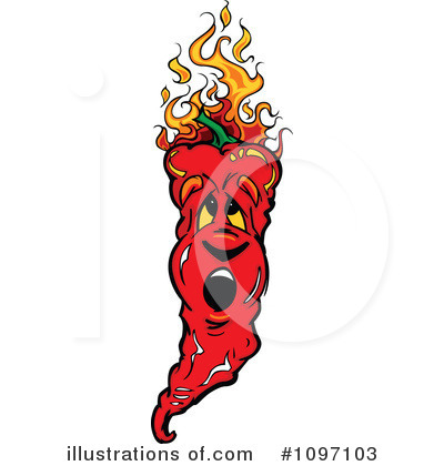 Chili Pepper Clipart #1097103 by Chromaco
