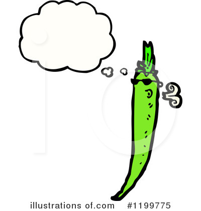 Royalty-Free (RF) Chili Pepper Clipart Illustration by lineartestpilot - Stock Sample #1199775
