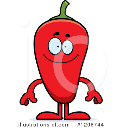 Chili Pepper Clipart #1208744 by Cory Thoman