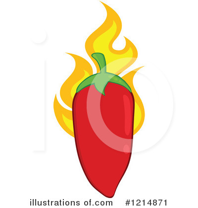 Royalty-Free (RF) Chili Pepper Clipart Illustration by Hit Toon - Stock Sample #1214871