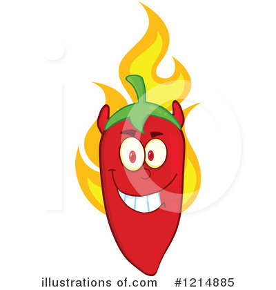 Chili Pepper Clipart #1214885 by Hit Toon