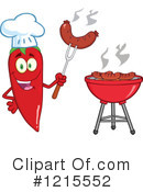 Chili Pepper Clipart #1215552 by Hit Toon