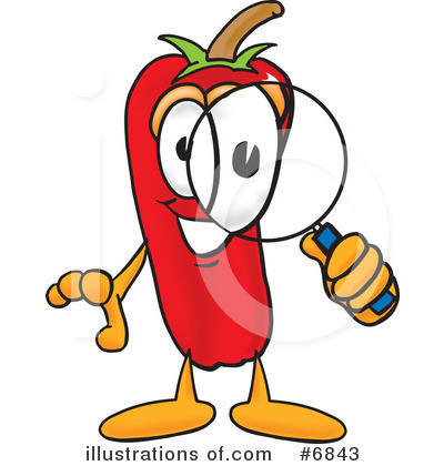Chili Pepper Clipart #6843 by Toons4Biz