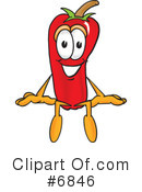 Chili Pepper Clipart #6846 by Mascot Junction