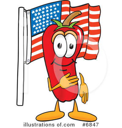 Chili Pepper Clipart #6847 by Toons4Biz