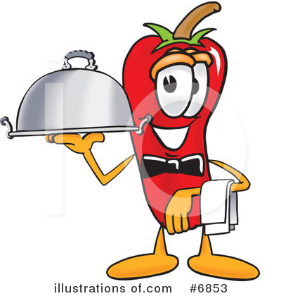 Chili Pepper Clipart #6853 by Mascot Junction