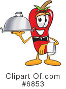 Chili Pepper Clipart #6853 by Mascot Junction