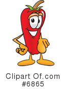 Chili Pepper Clipart #6865 by Mascot Junction