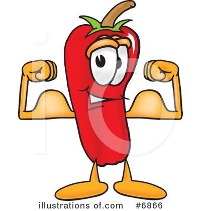 Chili Pepper Clipart #6866 by Toons4Biz