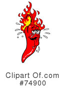 Chili Pepper Clipart #74900 by LaffToon
