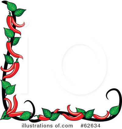Royalty-Free (RF) Chili Peppers Clipart Illustration by Pams Clipart - Stock Sample #62634