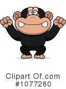 Chimpanzee Clipart #1077260 by Cory Thoman