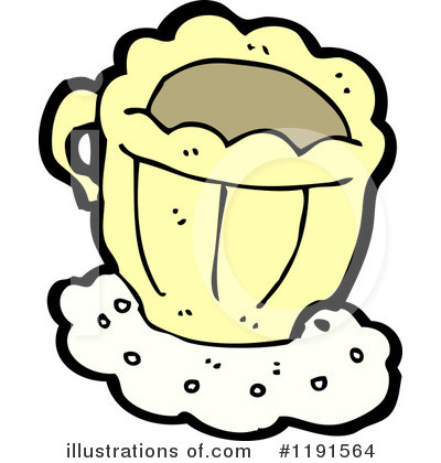 Teacup Clipart #1185664 - Illustration by lineartestpilot