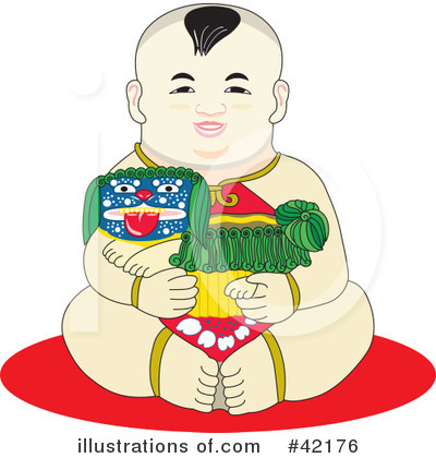 Royalty-Free (RF) Chinese Clipart Illustration by Cherie Reve - Stock Sample #42176