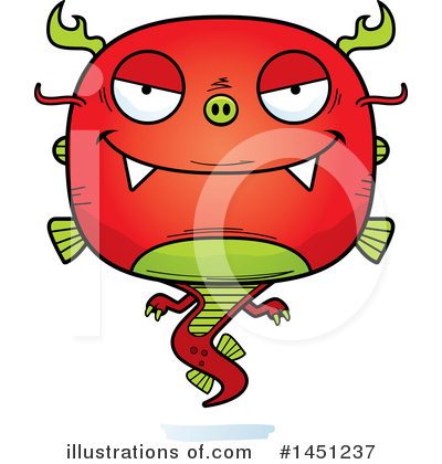 Chinese Dragon Clipart #1451237 by Cory Thoman