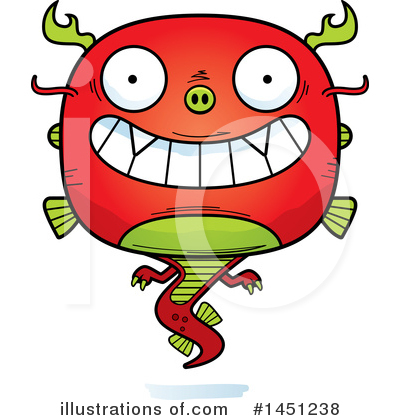 Chinese Dragon Clipart #1451238 by Cory Thoman