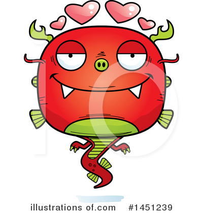 Royalty-Free (RF) Chinese Dragon Clipart Illustration by Cory Thoman - Stock Sample #1451239