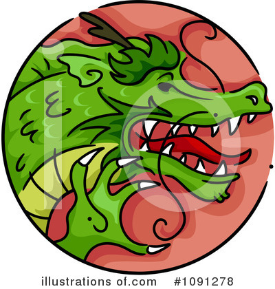 Year Of The Dragon Clipart #1091278 by BNP Design Studio
