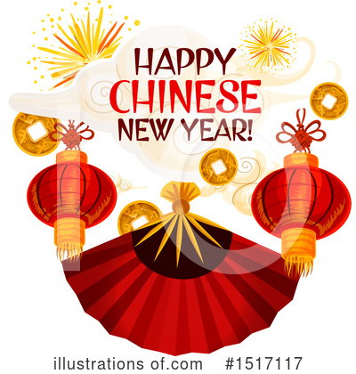 Royalty-Free (RF) Chinese New Year Clipart Illustration by Vector Tradition SM - Stock Sample #1517117