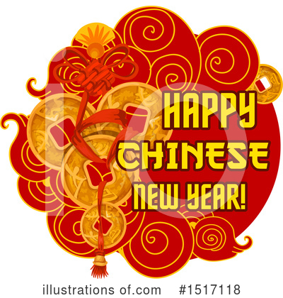 Royalty-Free (RF) Chinese New Year Clipart Illustration by Vector Tradition SM - Stock Sample #1517118