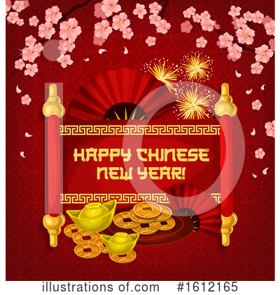 Royalty-Free (RF) Chinese New Year Clipart Illustration by Vector Tradition SM - Stock Sample #1612165