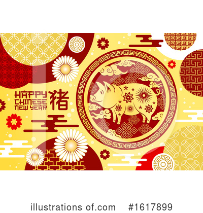 Royalty-Free (RF) Chinese New Year Clipart Illustration by Vector Tradition SM - Stock Sample #1617899